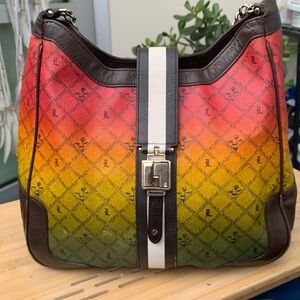 L.A.M.B. By Gwen Stefani Rasta Commodore Hobo bag